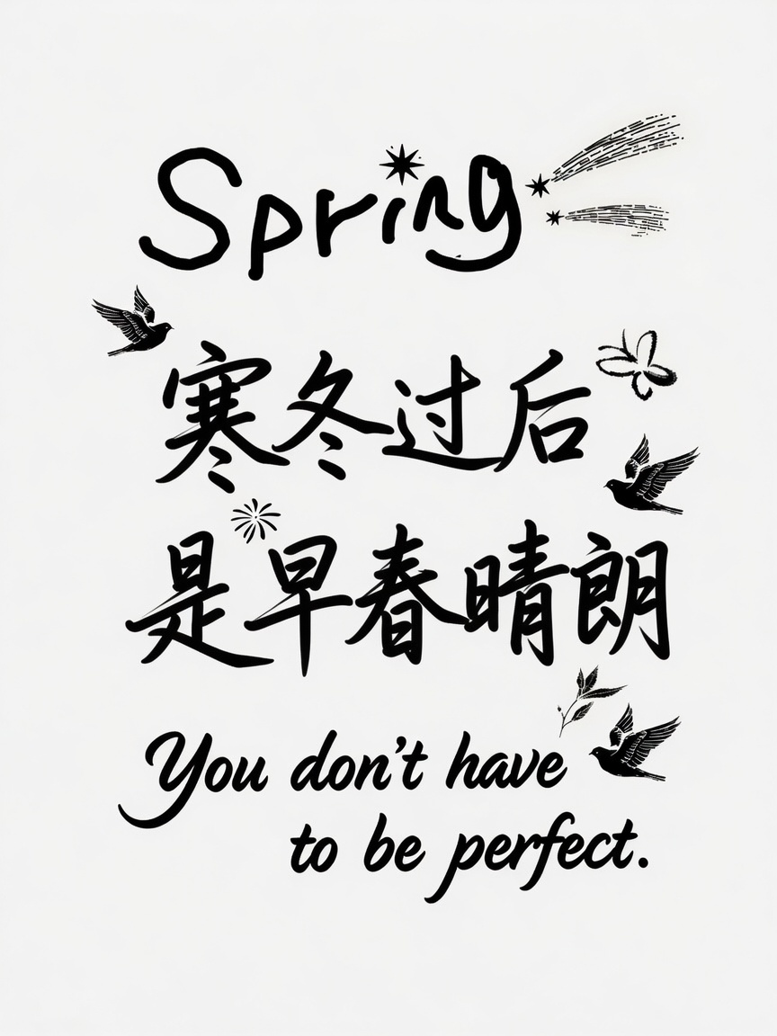 寒冬过后。是早春晴朗